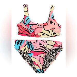 Maaji Girls Multi-Color Reversible Bikini, size 8